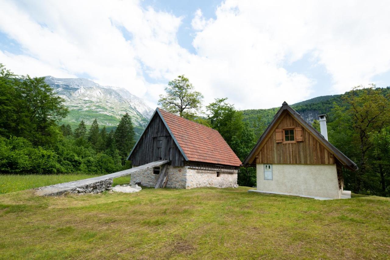 Cottages Kravanja Trenta Esterno foto