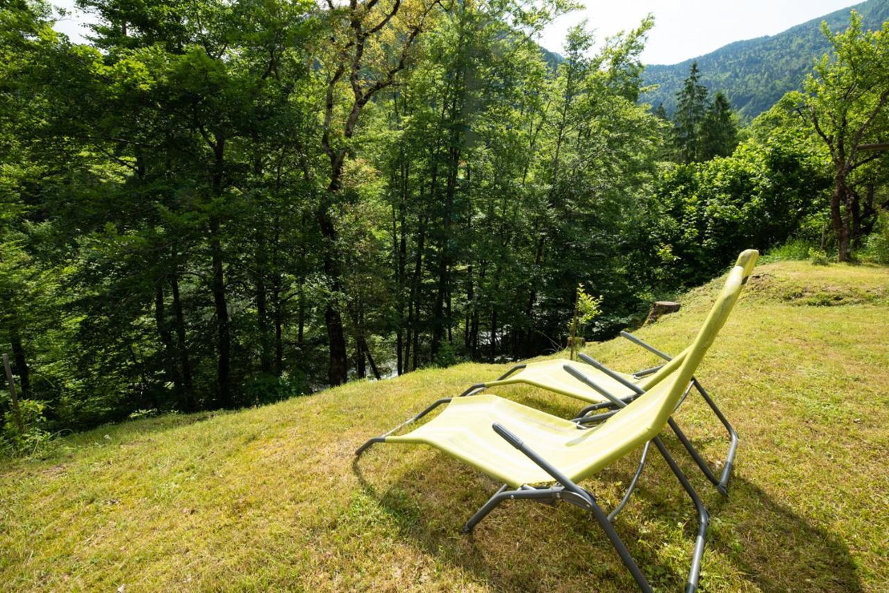 Cottages Kravanja Trenta Esterno foto