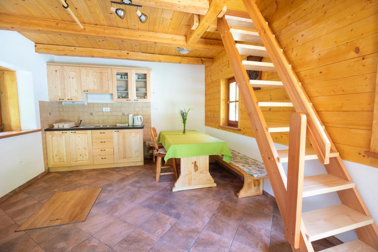 Cottages Kravanja Trenta Esterno foto